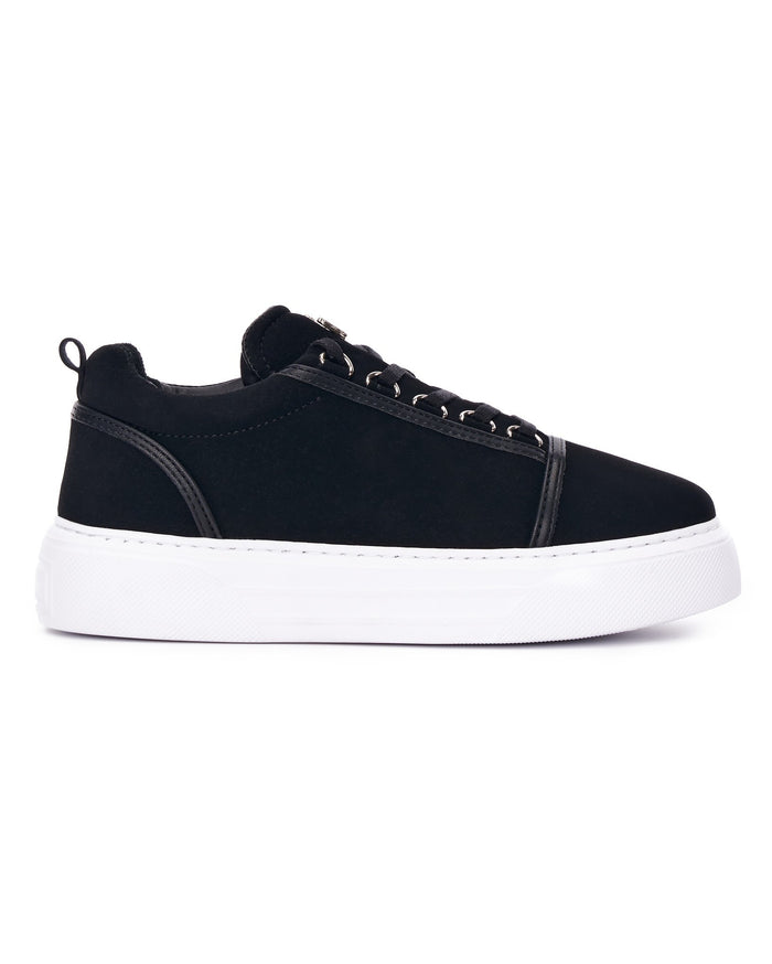 Cercocita Women's Casual Shoes with Crown in Black