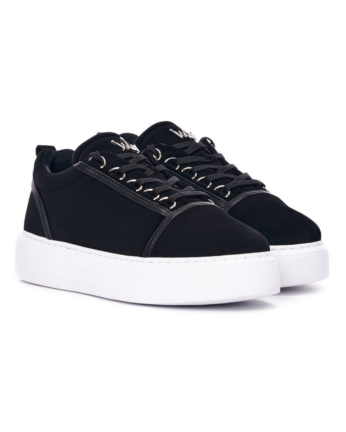 Cercocita Women's Casual Shoes with Crown in Black (2)