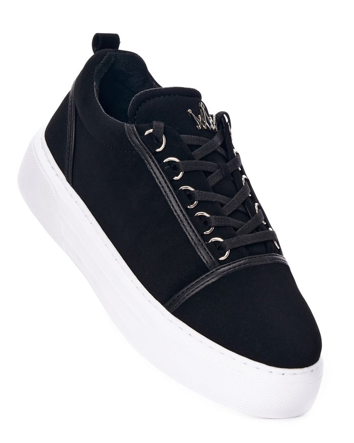 Cercocita Women's Casual Shoes with Crown in Black (4)