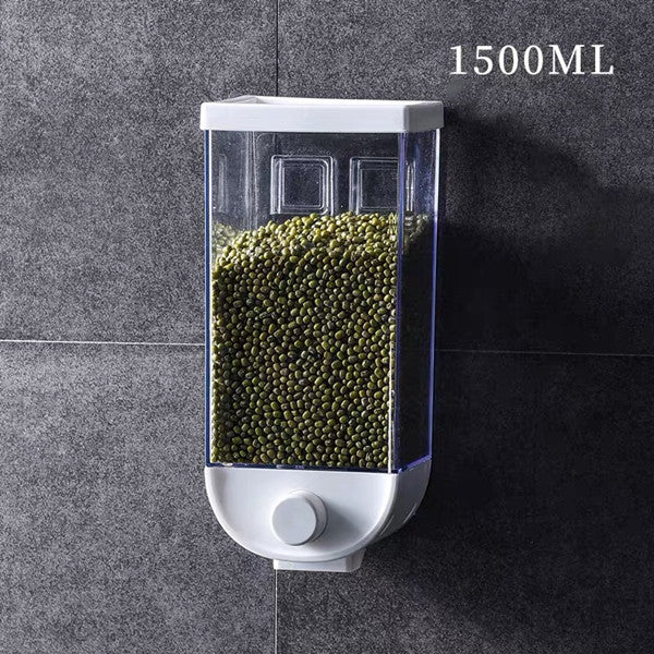 Cereal Grain Dispenser Wall Mounted