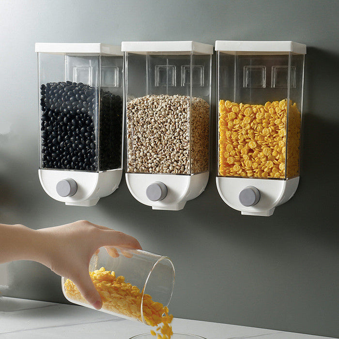 Cereal Grain Dispenser Wall Mounted