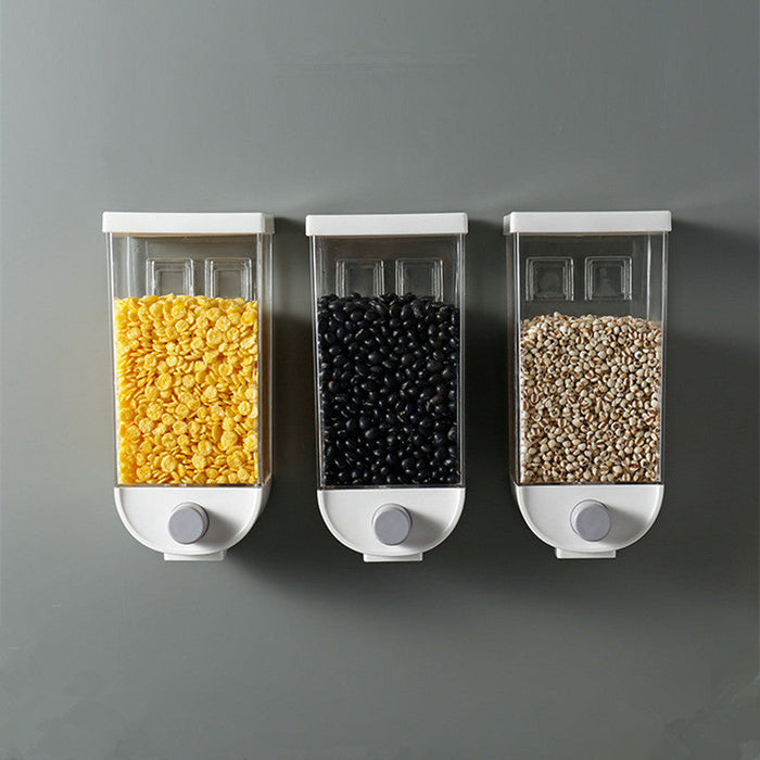 Cereal Grain Dispenser Wall Mounted