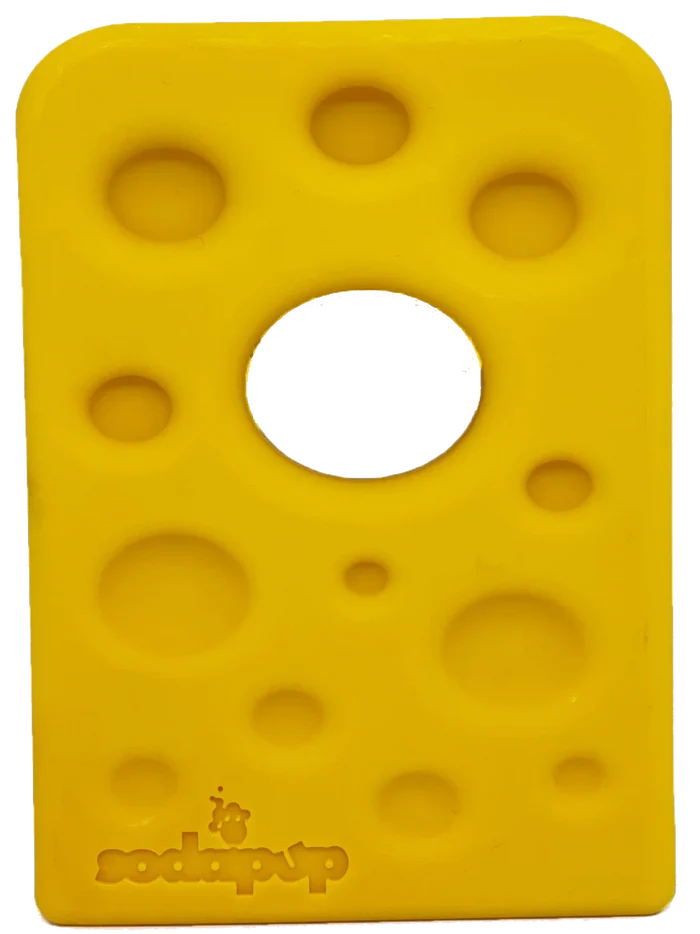 SODAPUP SWISS CHEESE NYLON DOG CHEW TOY