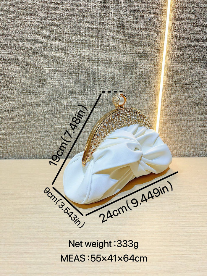 CL1238 - Diamond Studded Mini Wedding Clutch