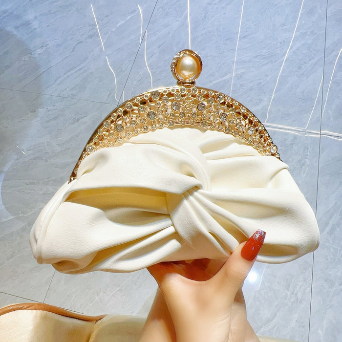 CL1238 - Diamond Studded Mini Wedding Clutch