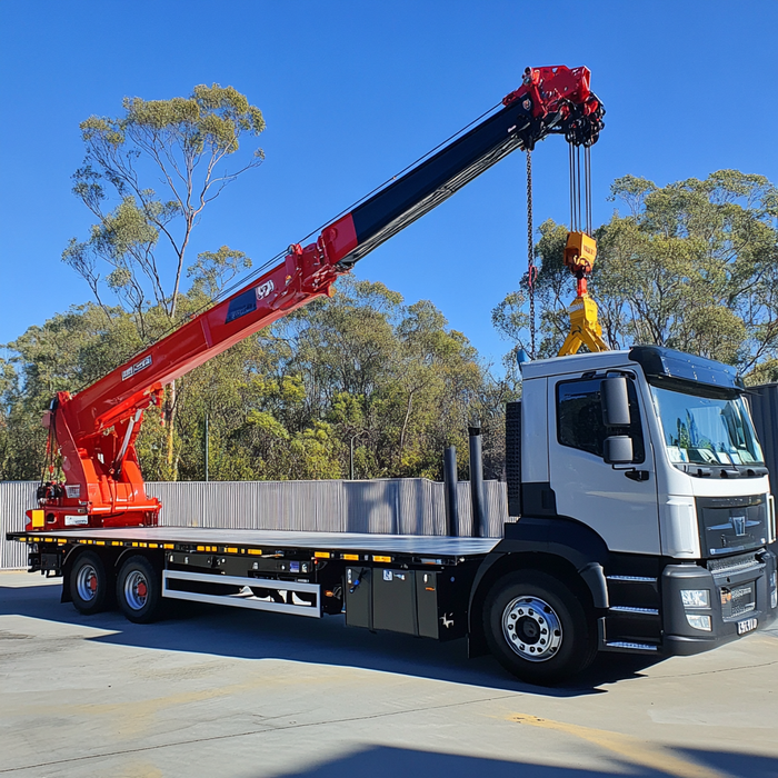 Crane Truck Delivery - Image 1