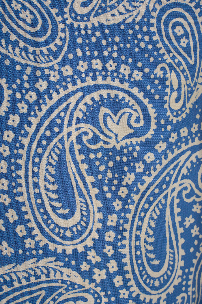 Crepe Print Céu Sereno Top_7