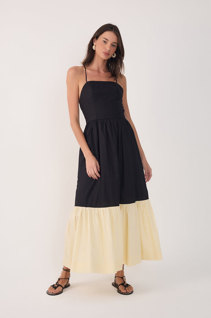 Cropped Bicolor Dress_2