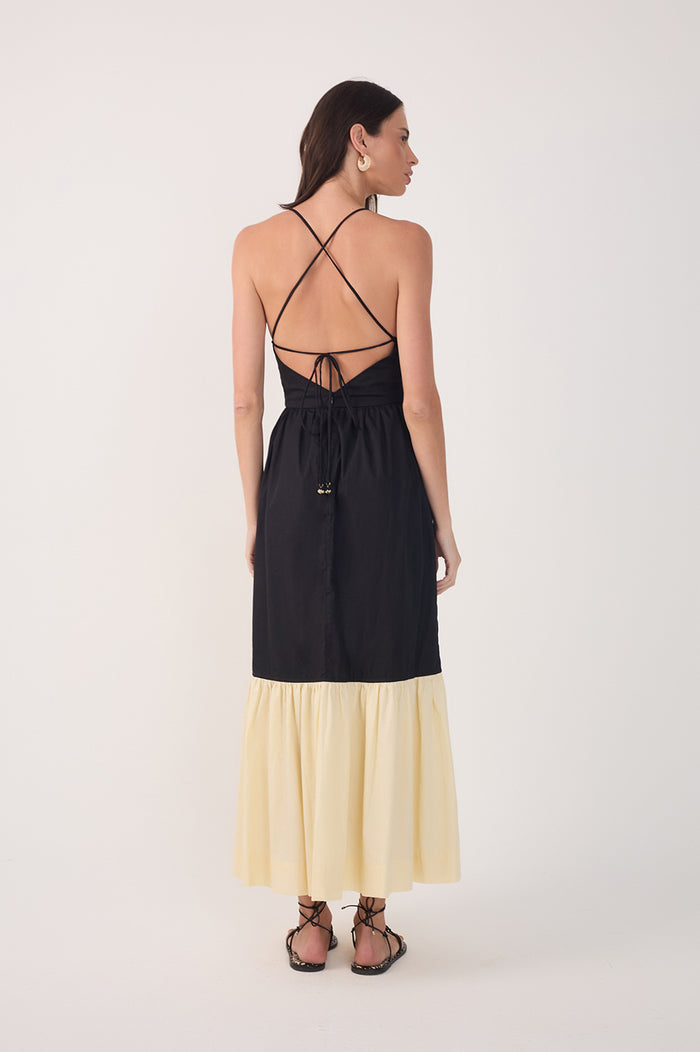 Cropped Bicolor Dress_5