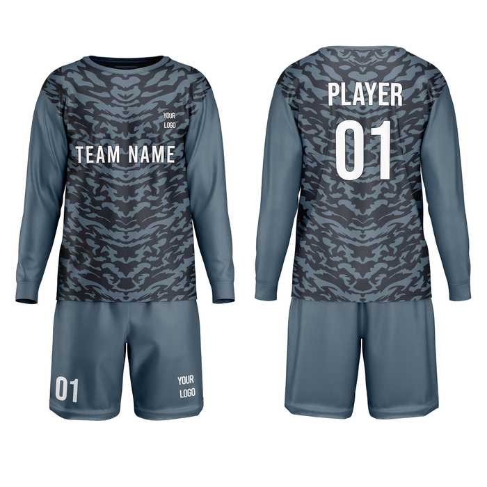 Custom Soccer Goalkeeper Uniform - Pattern - Personalized Kit