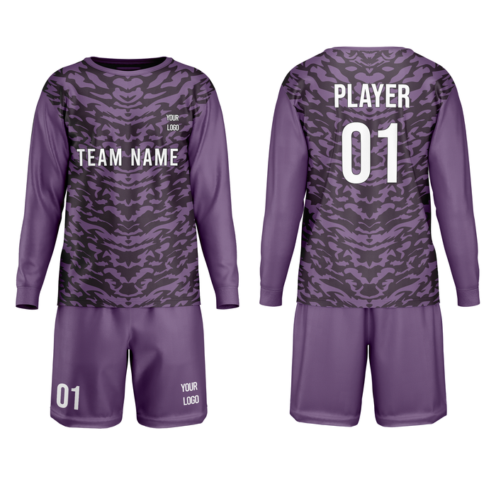 Custom Soccer Goalkeeper Uniform - Pattern - Personalized Kit