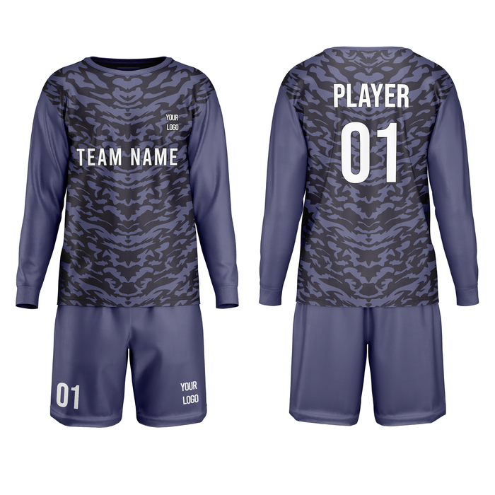Custom Soccer Goalkeeper Uniform - Pattern - Personalized Kit