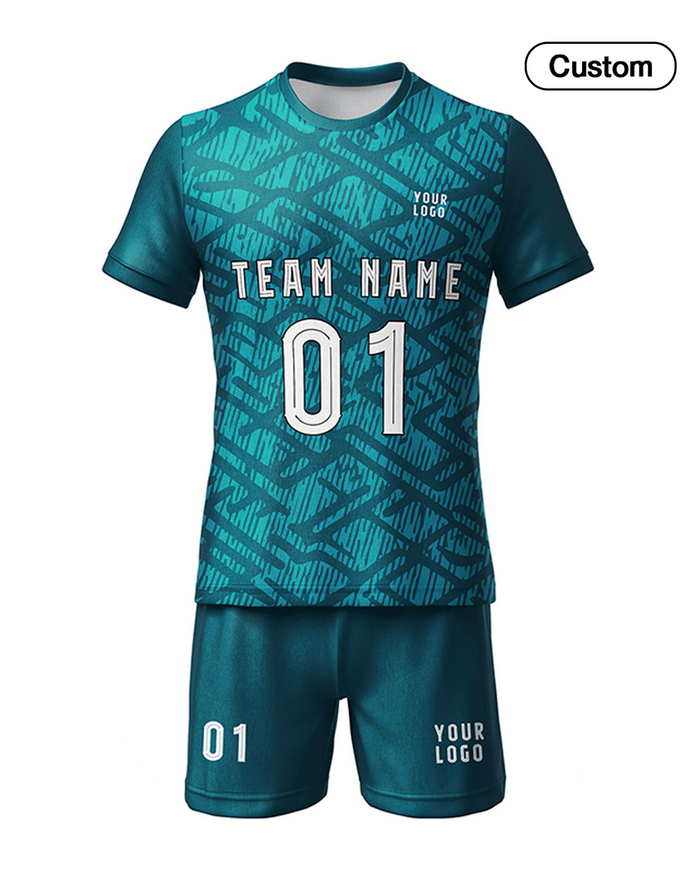 Custom Soccer Uniform - Pattern Design - Personalized Gamewear