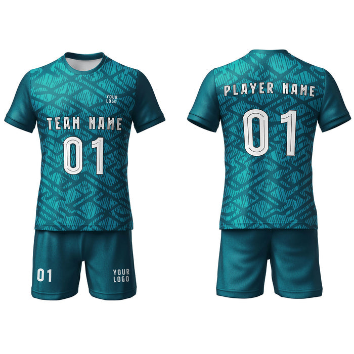 Custom Soccer Uniform - Pattern Design - Personalized Gamewear