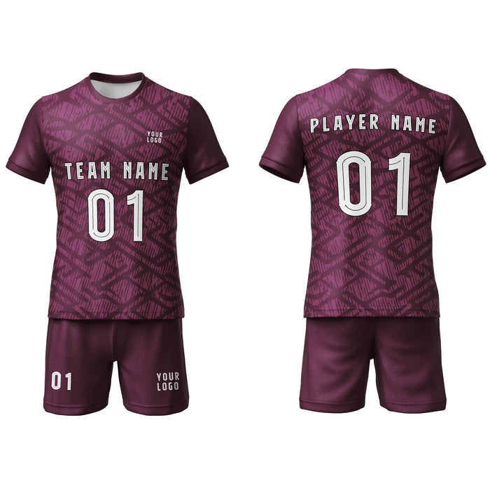 Custom Soccer Uniform - Pattern Design - Personalized Gamewear