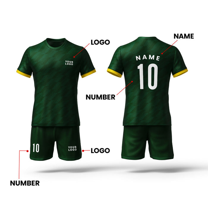 Custom Soccer Uniform - Pattern Design - Personalized Gamewear
