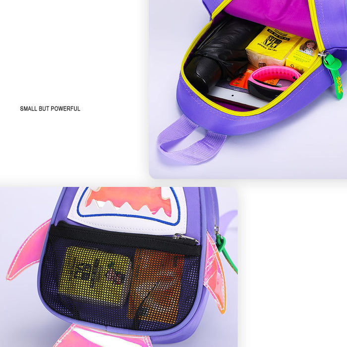 Cute Shark Kids Backpack Lightweight School Bag For Kindergarten Children