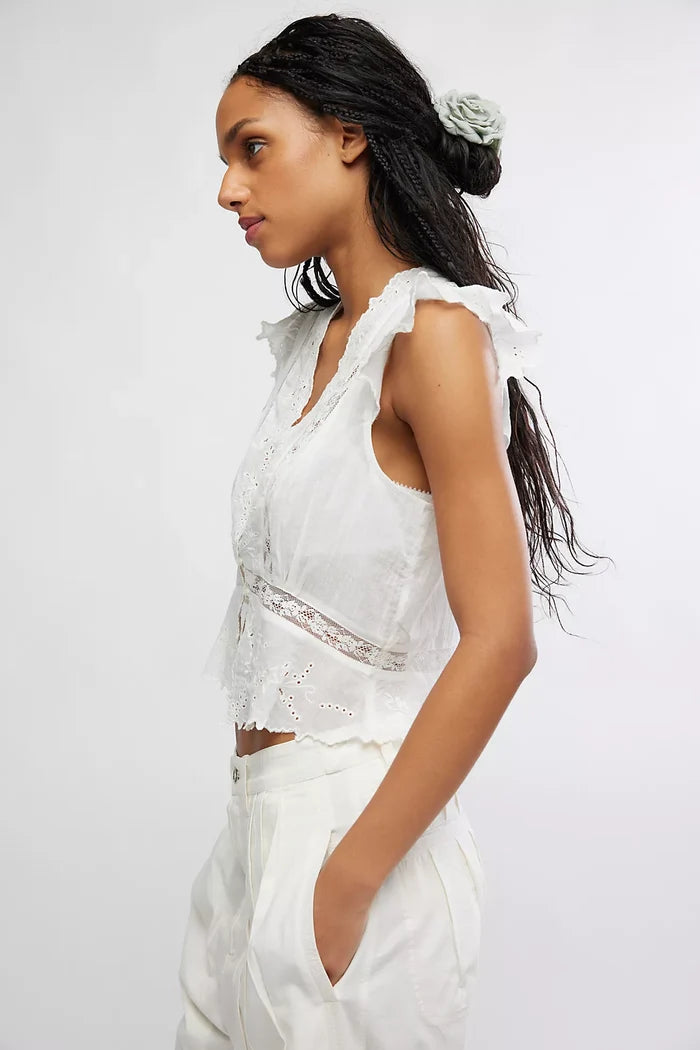 Day Dreamer Top - Ivory