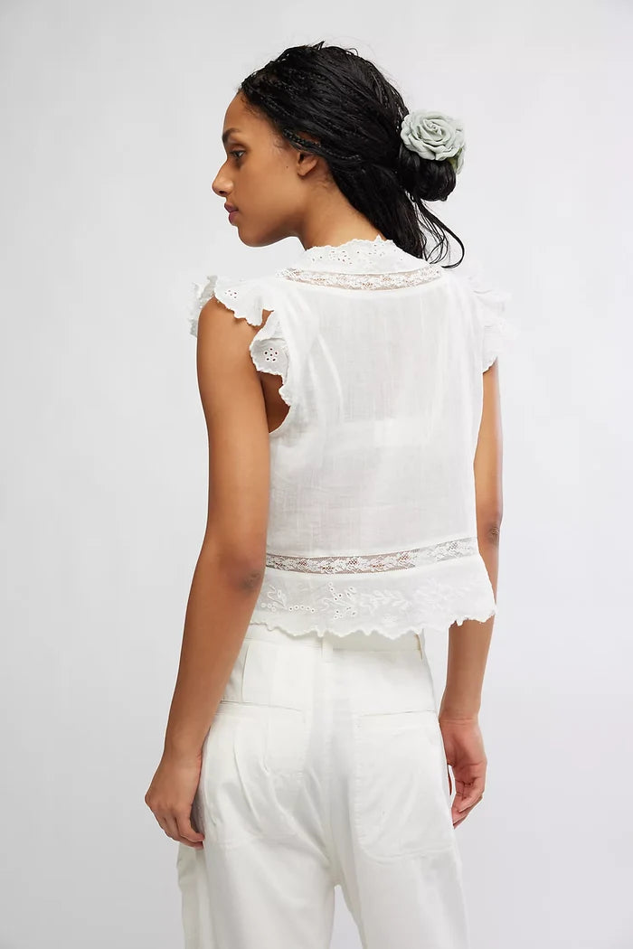 Day Dreamer Top - Ivory