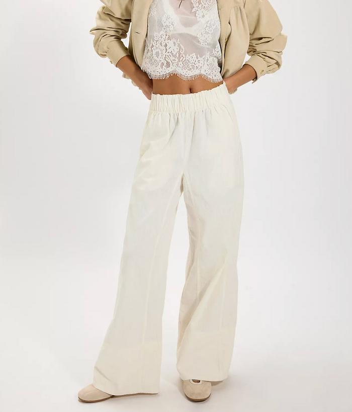 Days End Linen Pull-On - Clean Ivory
