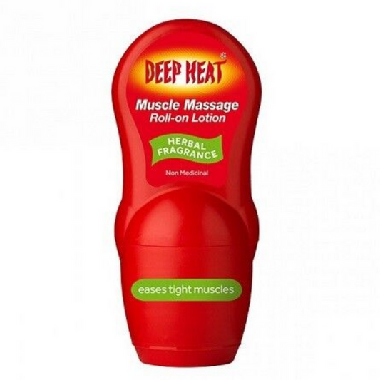 Deep Heat Muscle Massage Roll-on Lotion 50ml