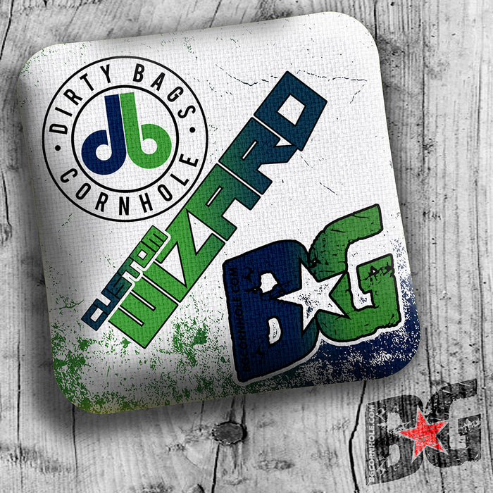 DIRTY BAGS CORNHOLE CUSTOM BG WIZARD - SET OF 4 BAGS - ACL PRO
