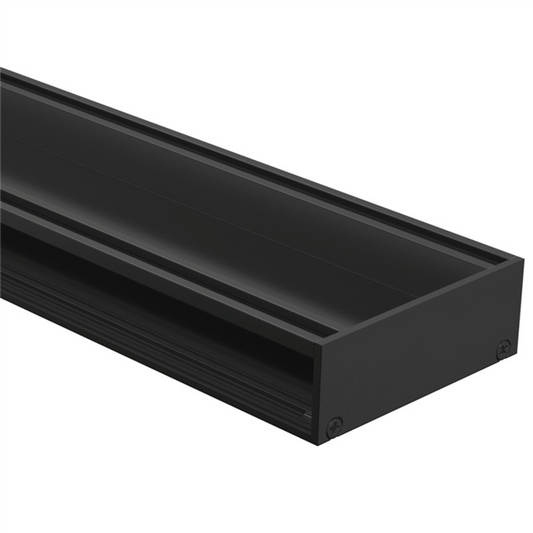 Drainlab - Linear Drain Tile Insert - Up to 19mm Tile - 1200mmL x 35mmH - Black - Image 1