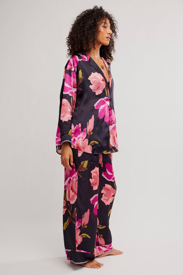 Dreamy Days Pajama Set - Blackend