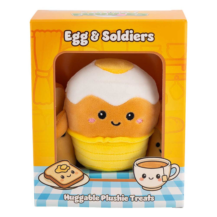 Egg & Soldiers Plush Toy 13cm