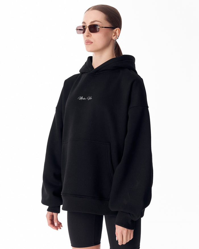 Ethnosign Oversized Black Hoodie For Women (3)