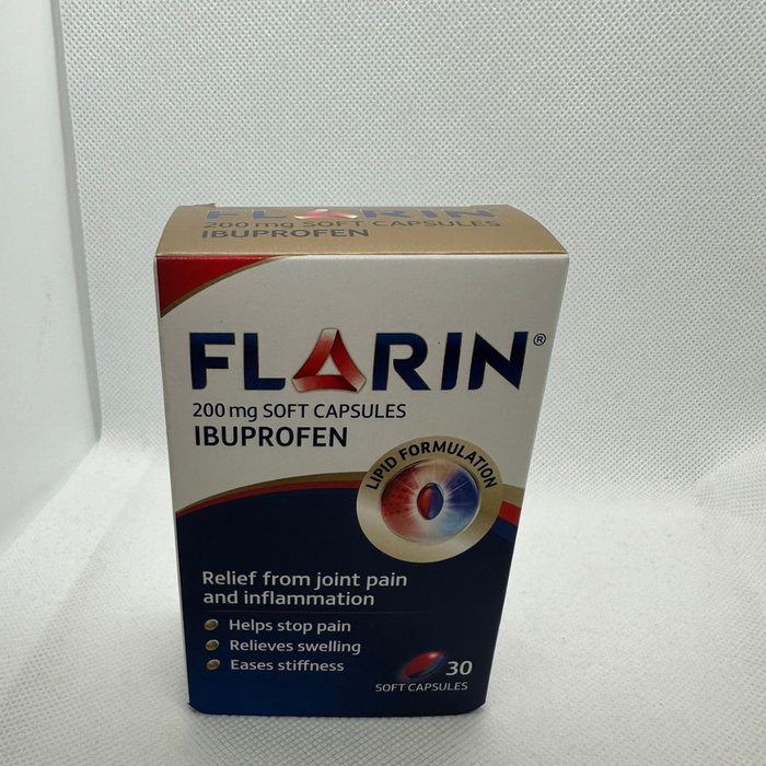 Flarin 200mg Soft - 30 Capsules (D)