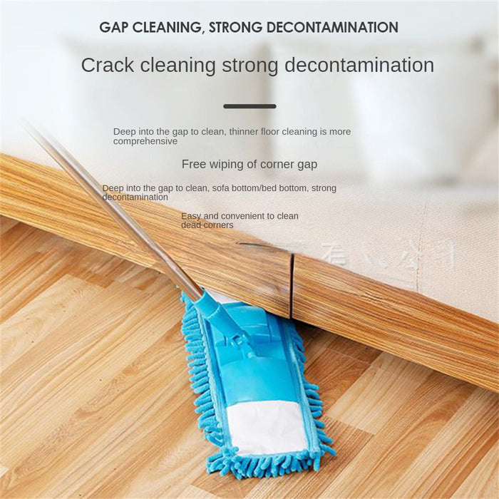 Flat Microfiber Squeeze Mop With Long Handle