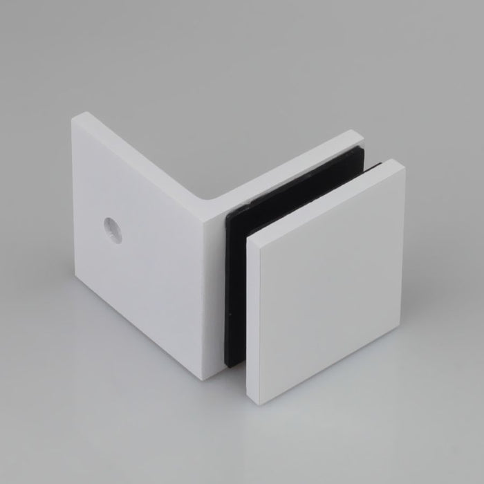 Frameless shower glass BRACKET SQUARE GLASS TO WALL 90 Degrees - Image 20