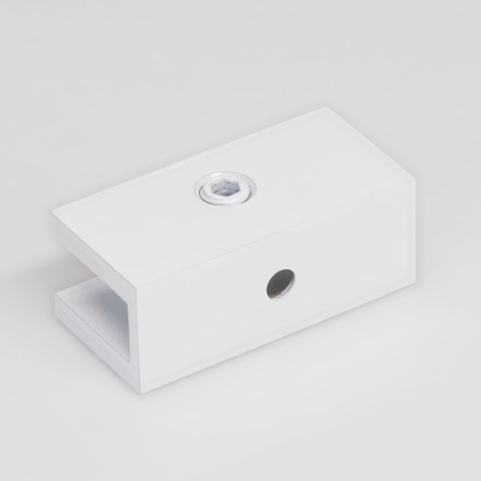 Frameless shower glass U BRACKET SQUARE 10mm glass - Image 21