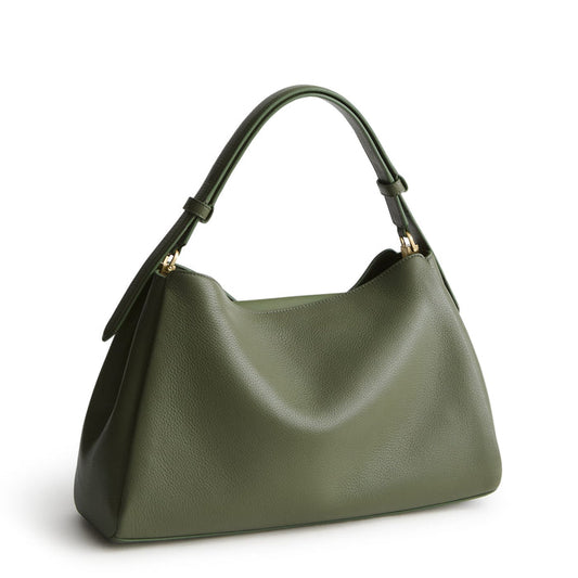 Frazier Shoulder Bag-Bronze Green-Image 1-Vera Bradley