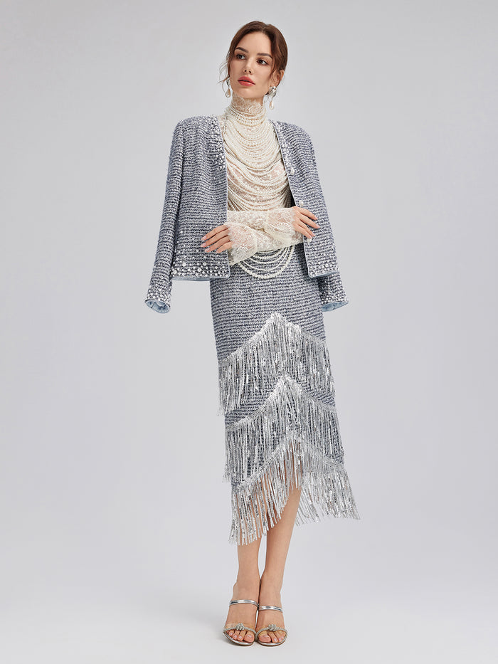 Modern garment with smooth texture and clean structure