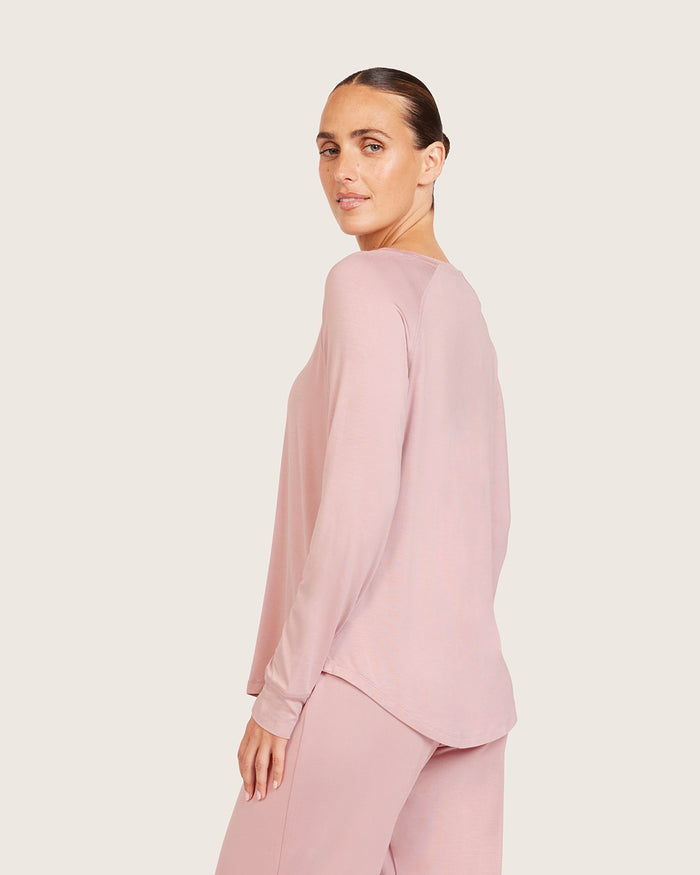Goodnight Raglan Sleep Top - Lilac