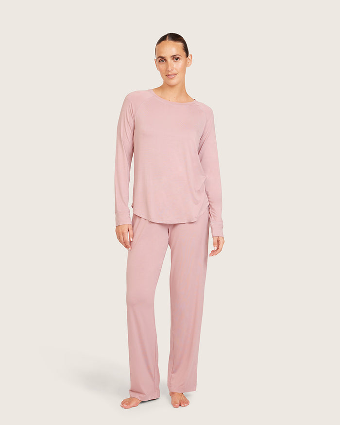 Goodnight Raglan Sleep Top - Lilac