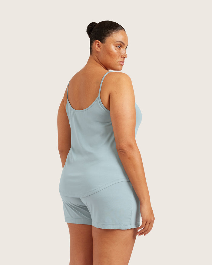 Goodnight Sleep Cami - Mineral Blue