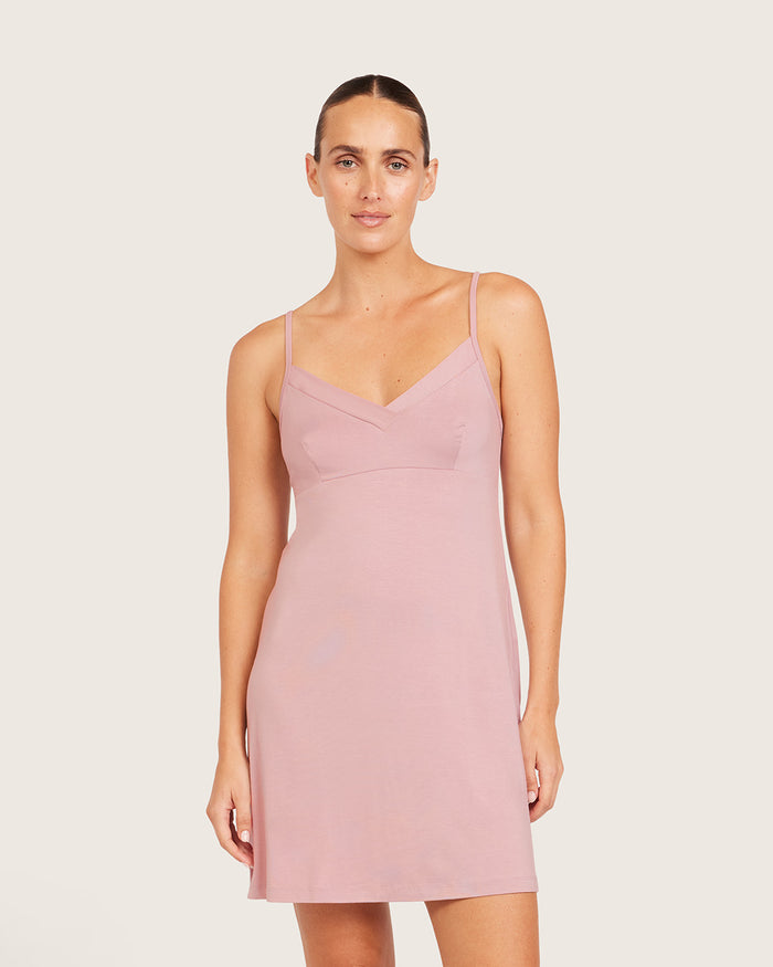 Goodnight Slip Sleep Dress - Lilac
