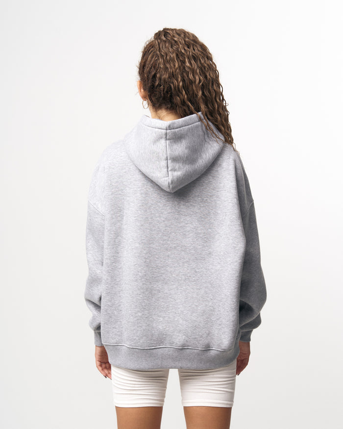 Grieto MV Crack Print Gray Oversized Designer Hoodie (6)