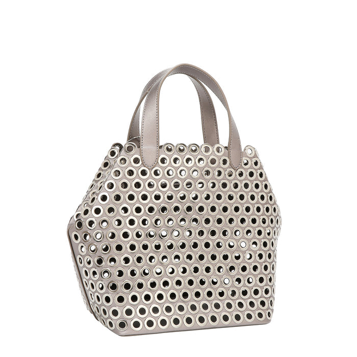GROMMET EDGE SATCHEL BAG