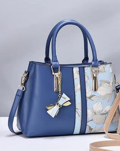 H1823 - Printed Floral Fashion Handbag
