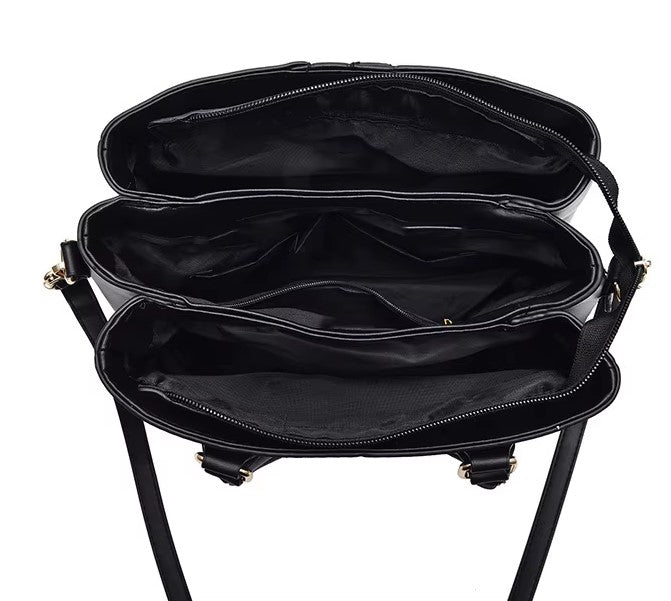 H1823 - Printed Floral Fashion Handbag