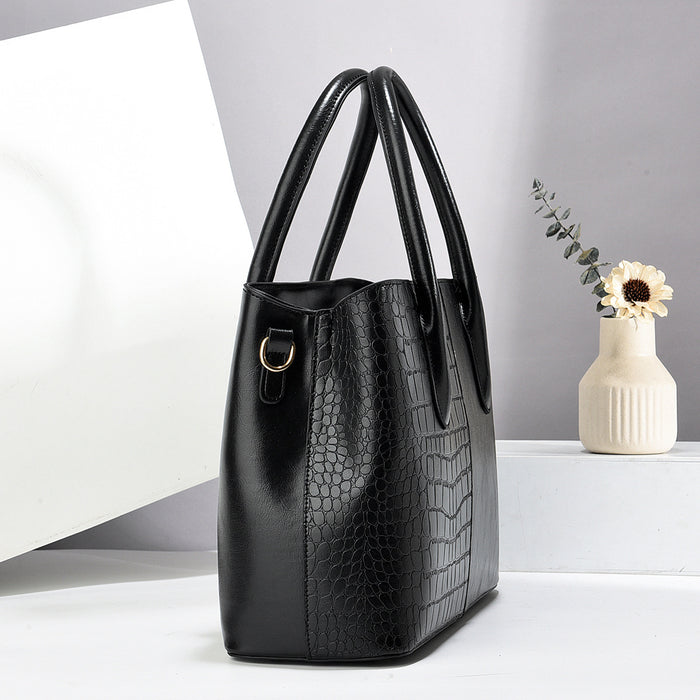 H1872 - Simple 3pc Women's Handbag Set