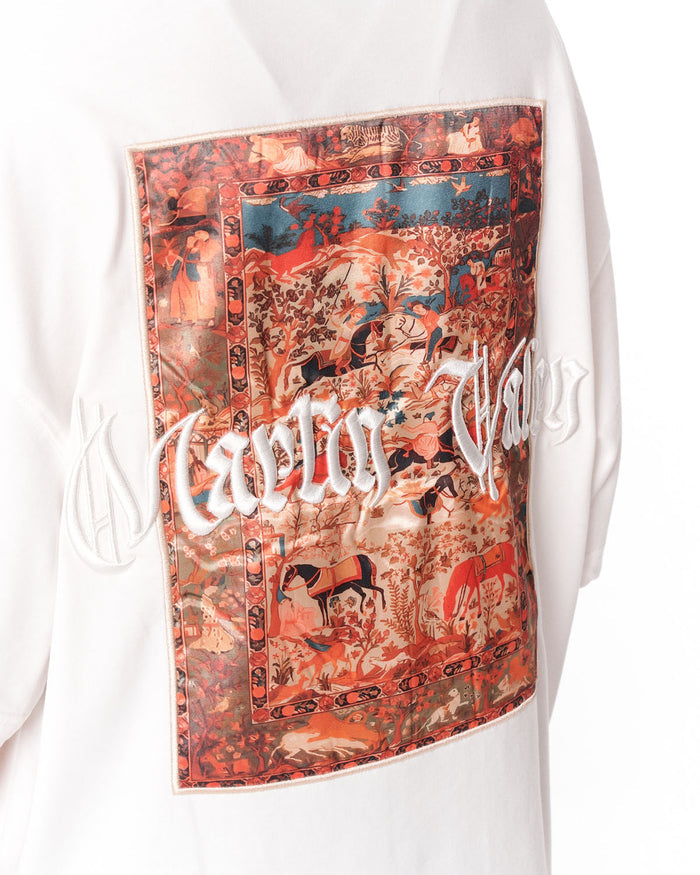 womens heritage fusion white oversized t-shirt 6