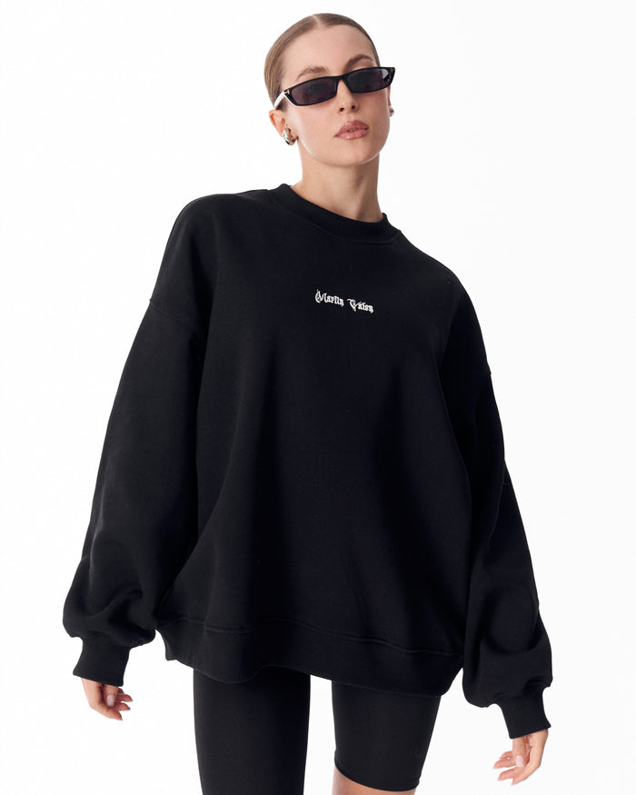 Herritage Fusion Black Sweatshirt For Women (2)