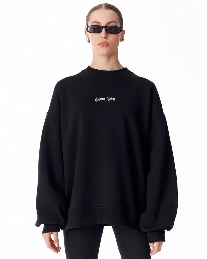 Herritage Fusion Black Sweatshirt For Women (3)