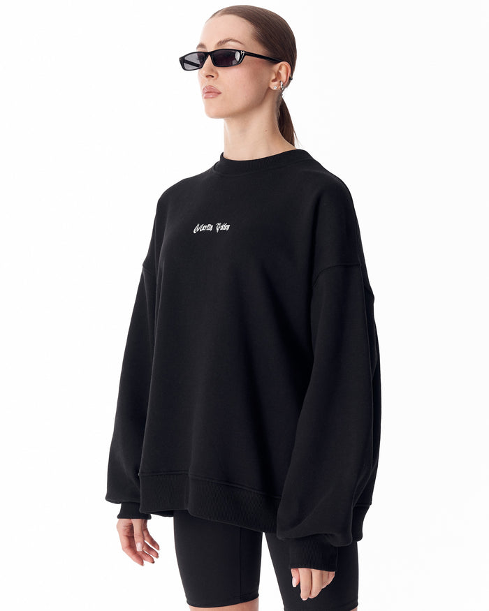Herritage Fusion Black Sweatshirt For Women (4)