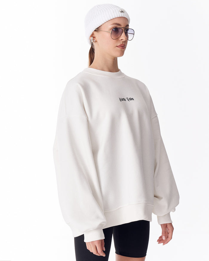Herritage Fusion White Sweatshirt For Women (3)